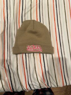 Authentic Von Dutch Beanie | Tan | Excellent Condition