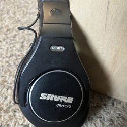 Shure Headphones 