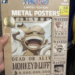 One Piece Metal Plates