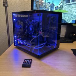 FAST Custom Built Gaming PC / AMD Ryzen 5 1600 CPU / 16GB DDR4 RAM / GTX 1080 8GB GPU / 256GB SSD + 500GB HDD / RGB