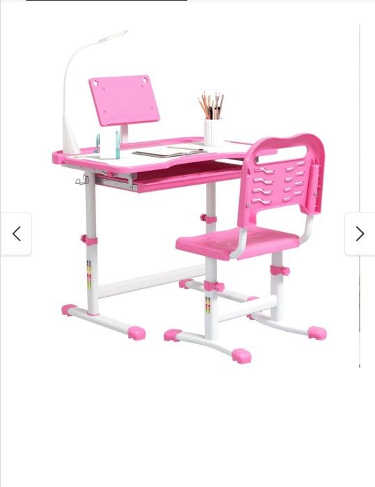 Pink Kids Desk