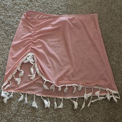 SHEIN Sheer Swim Cover Up Skirt SIZE SM