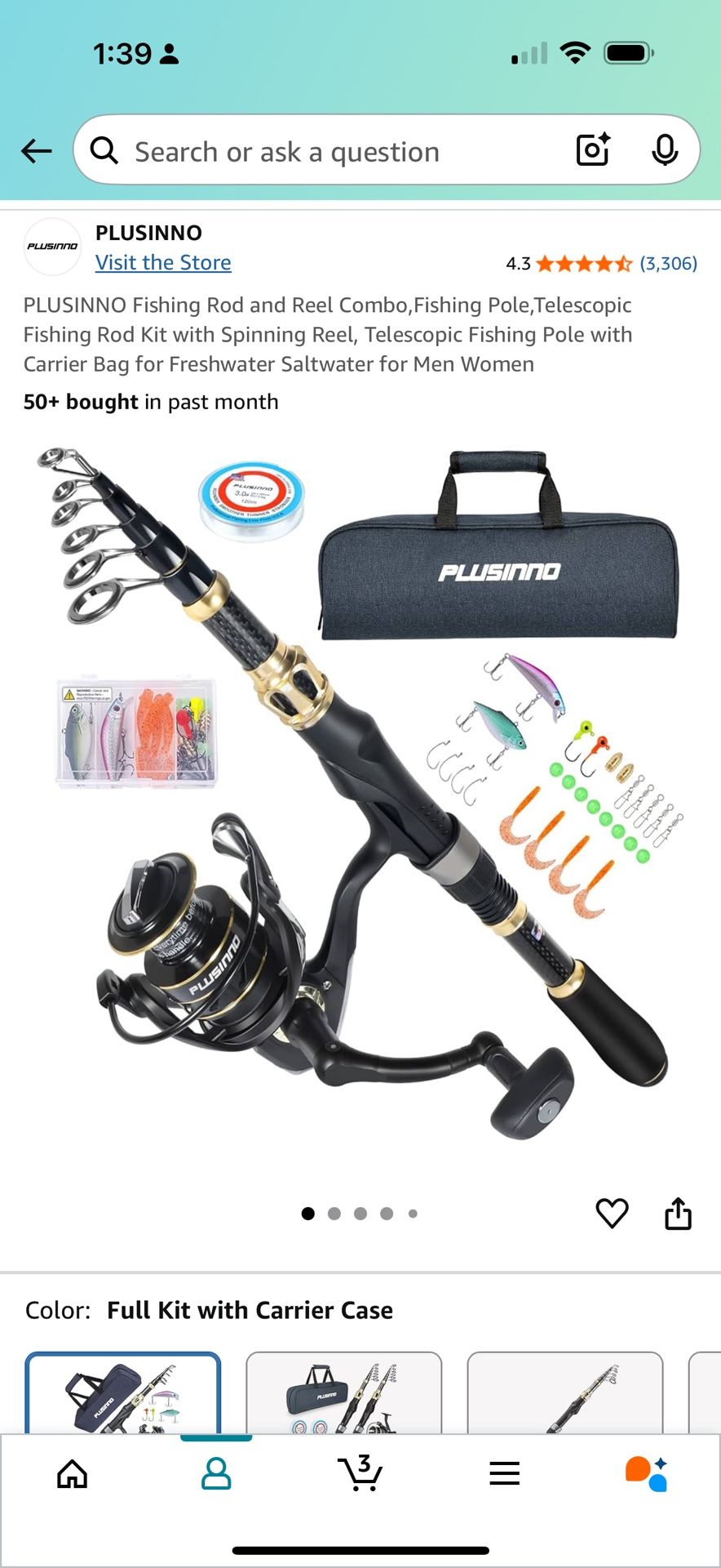 Plusinno Fishing Rod kit