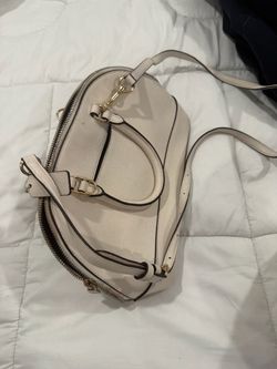 Coach cream/white  purse