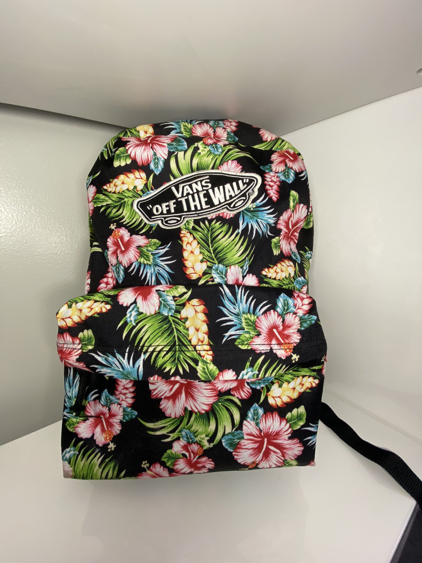 Floral Vans backpack