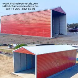 STOP PAYING FOR STORAGE AND GET A STORAGE SHED, GARAGE, BARN BUILT FROM CHAMELEON, IN SHORTEST LEAD TIMES