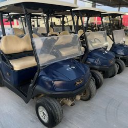 Wholesale Fleet of 2020 Club Car Tempo Golf Carts.