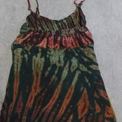 Women's Size Small Tye Dye Tank Top Summer Spring  