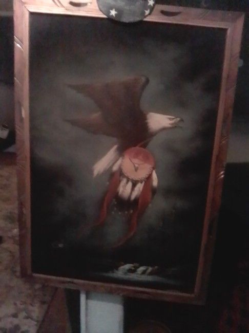 H Hand Painting By Ortiz