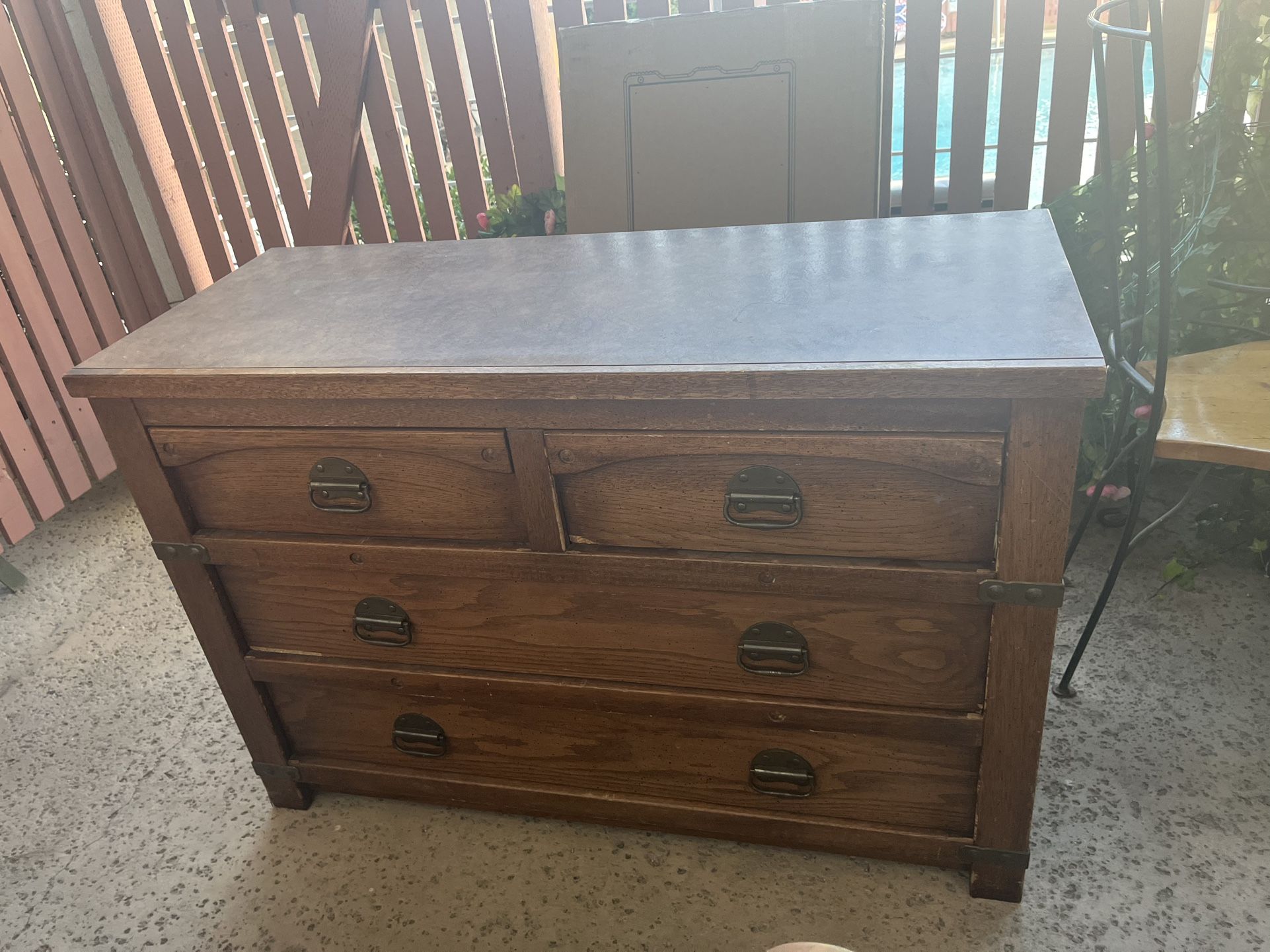 Vintage Dresser Brown