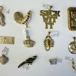 10K 14K GOLD PENDANTS AND CHARMS ON SALE AT HALF PRICE!