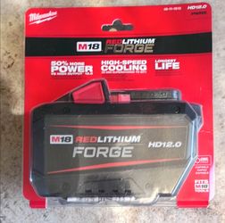 Milwaukee 12ah battery