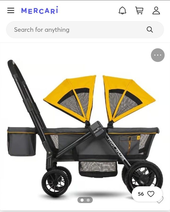 2 seater Wagon Stroller