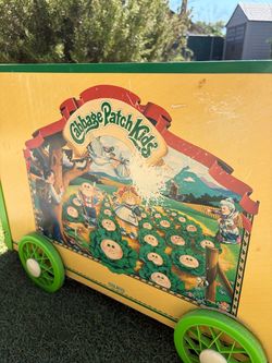 Cabbage Patch Kids Vintage Toy Chest/Cart