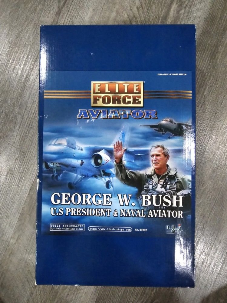 George W Bush US President & Naval Aviator Figure NEW