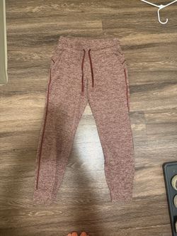 lululemon athletica Red Heather Track Joggers