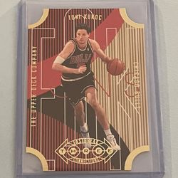 1996-97 Upper Deck Fast Break Connections Toni Kukoc #FB24 Chicago Bulls NBA