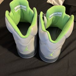 Green Jordan 11s