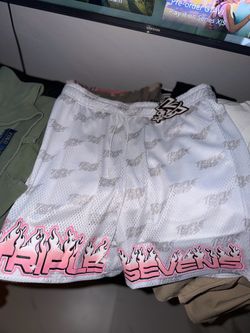 Triple 7 mesh shorts