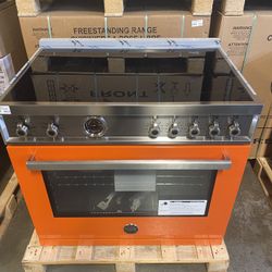 Bertazzoni Professional Series  PROF365INSART 36 Inch Freestanding Professional Induction Range