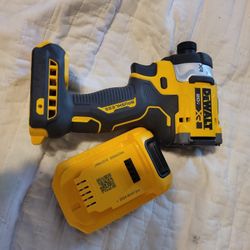 ​DeWALT 20V MAX XR Brushless Impact Driver + 3.5Ah POWERSTACK Battery & Charger