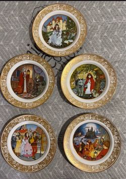 Collector Fairy tale plates $75 for all