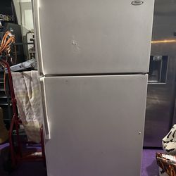 Whirlpool White Fridge