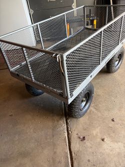 Gorilla Carts Heavy-Duty Steel Utility Wagon
