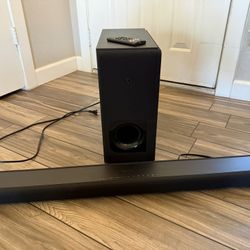 Yamaha Soundbar + Wireless Subwoofer