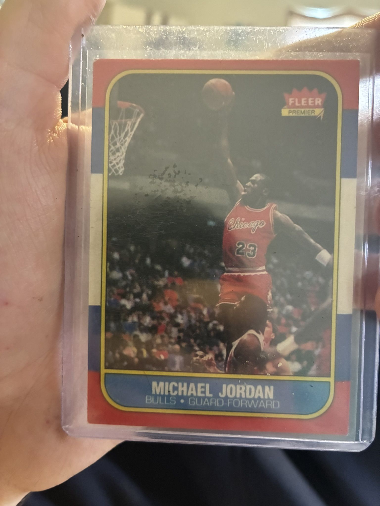 Michael Jordan Ultra Rare Fleer Rookie Card