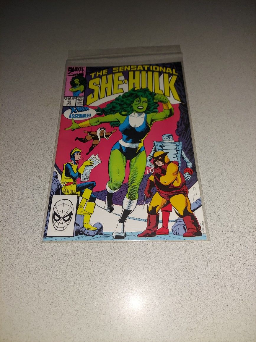 1989 THE SENSATIONAL SHE-HULK #12 COMIC BAGGED
