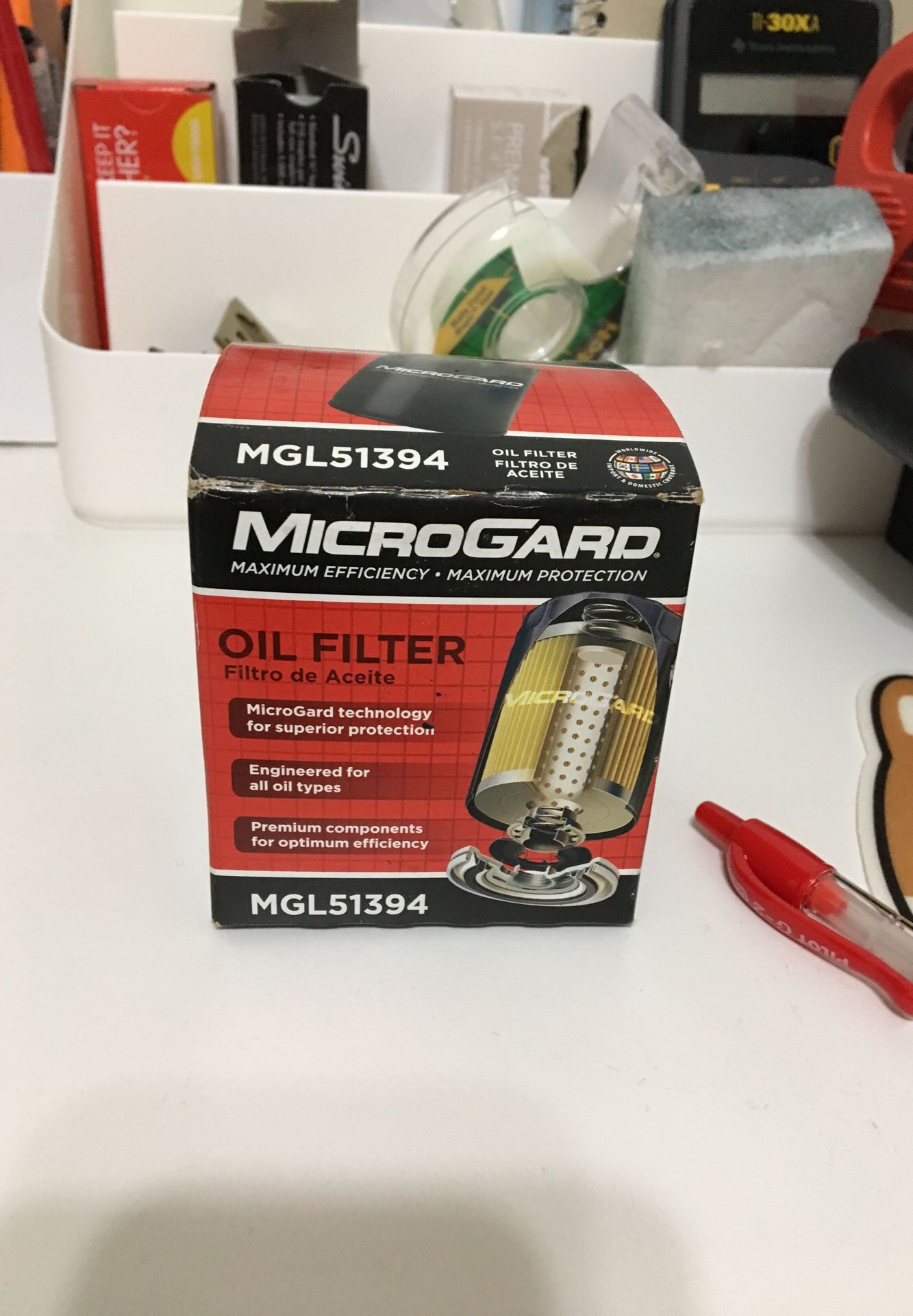 Micro guard MGL51394 oil filter