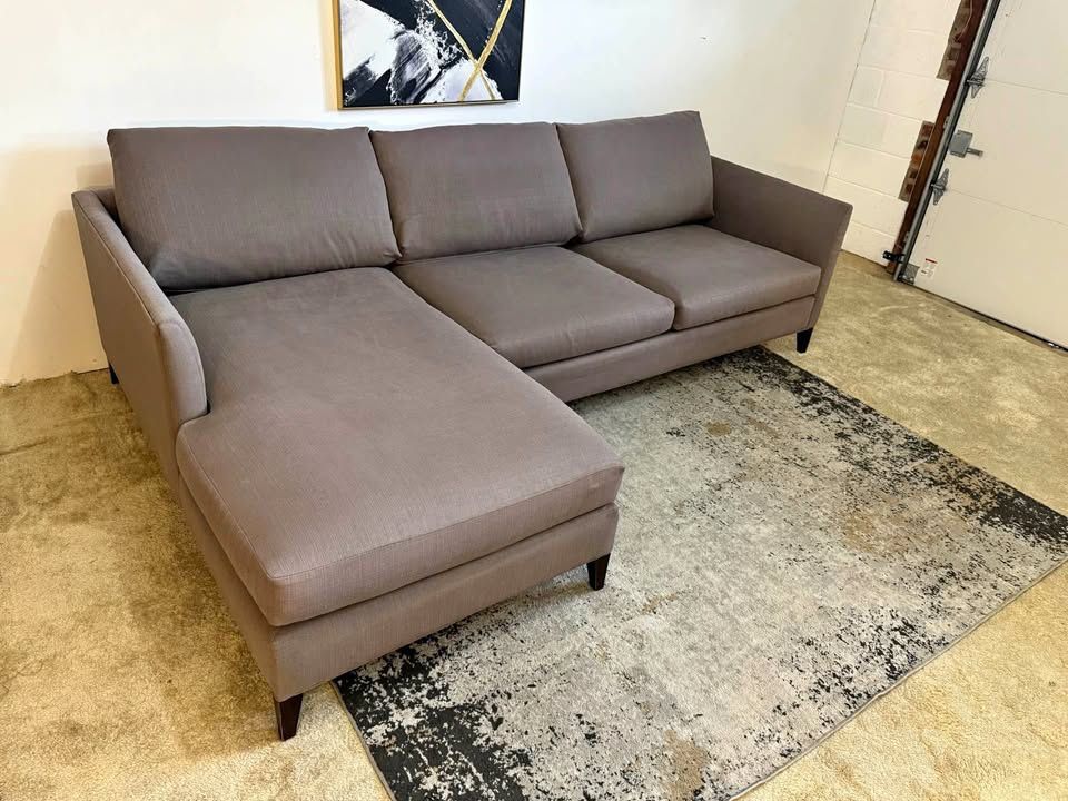 Gray 3-Seater Sectional Sofa