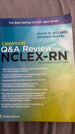 Lippincott Q&A Review for NCLEX-RN 13TH Edition