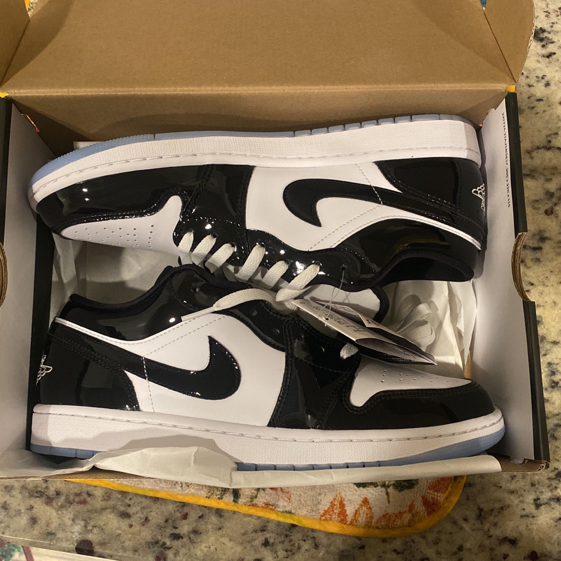 Black And White Jordan’s 1s Low