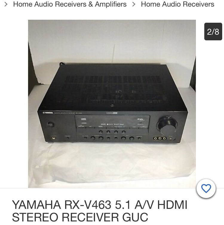 Yamaha RX -463 Stereo receiver