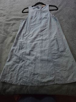 BEAUTIFUL  LINEN & COTTON  DRESS