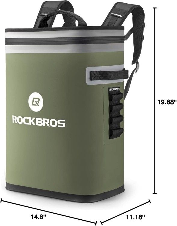 ROCKBROS 36-Can Leak-Proof Cooler Backpack 2A-1