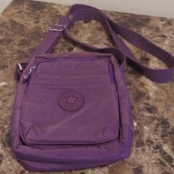PURPLE CROSSBODY PURSE 