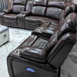 New Power Luxury Sectional. Free Delivery!