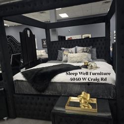 ✨️ King, Cal King, Queen Bed Frame ✨️ Furniture Sectionals, Bedrooms, Dining Avail