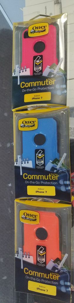 iPhone 7 and iphone 7plus Otterbox commuter cases