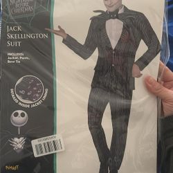 Jack Halloween Costume Adult With Mask