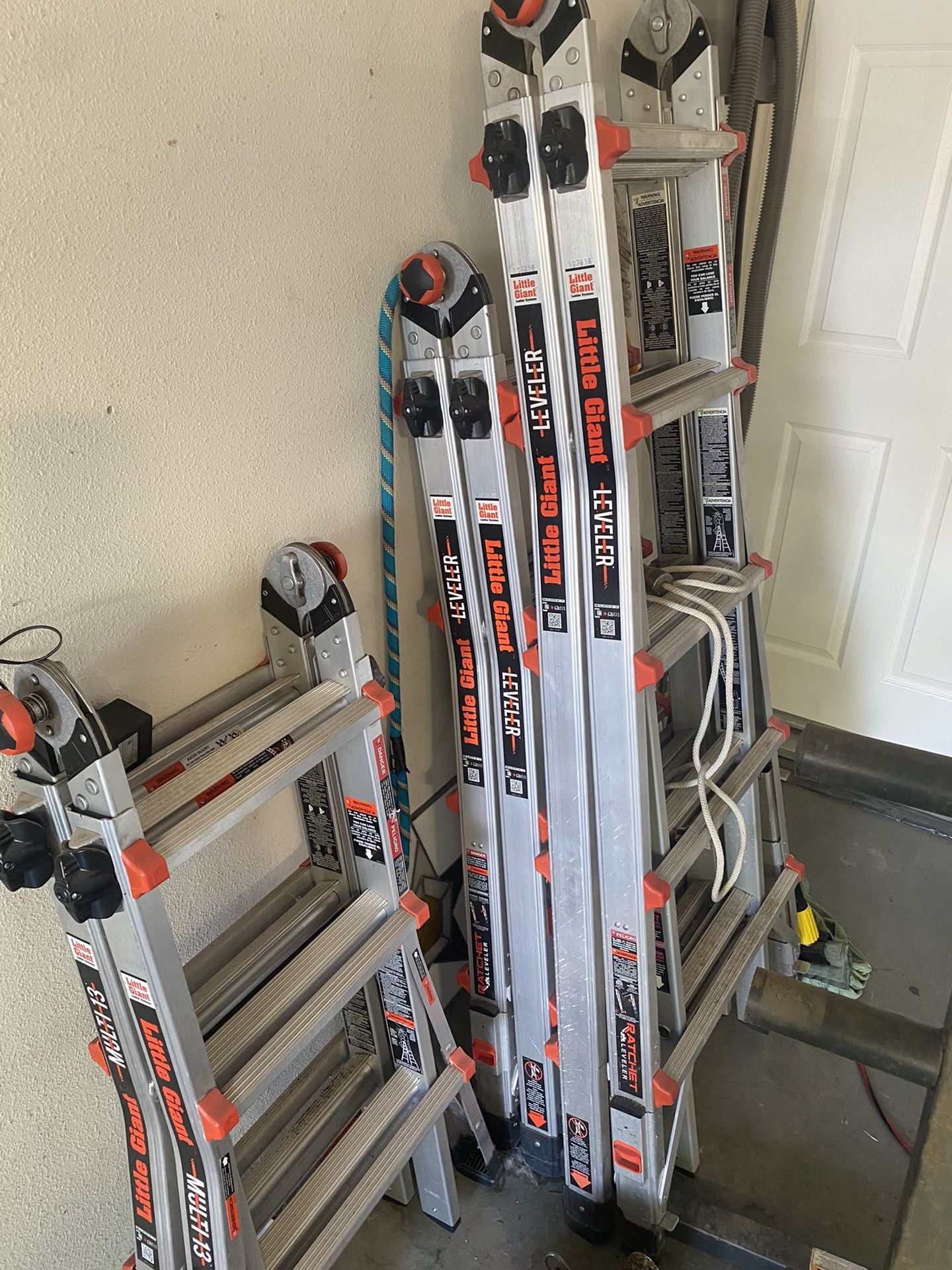 3 Little Giant Ladders