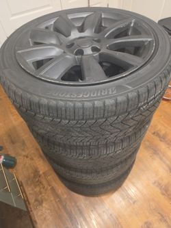 4 Bridgestone Alenza tires