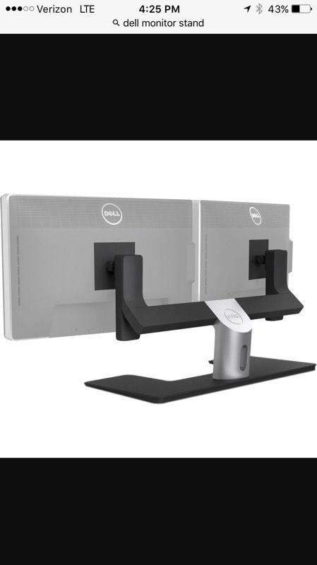 Dell dual monitor stand