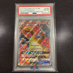 Charizard GX #SM60 PSA 8