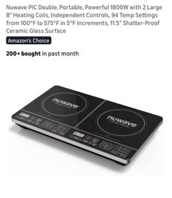 Induction Cooktop Double Burner