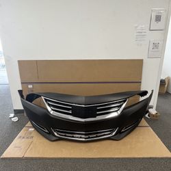Complete Front Bumper Assembly With Grilles & Trim Pieces For 2015 2016 2017 2018 2019 2020 Chevy Chevrolet Impala