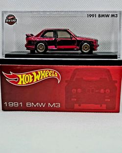 Hot Wheels RLC 91 BMW M3 RED